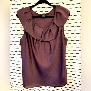Adorable Burgundy Ann Taylor Blouse • Size 18